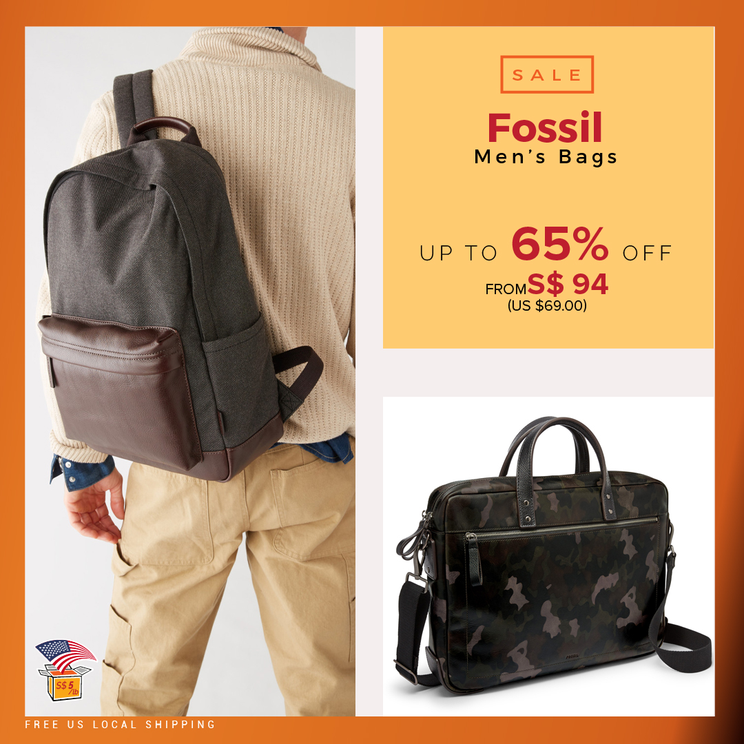 fossil mens travel gear