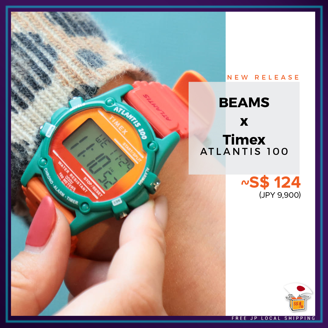 BEAMS x Timex ATLANTIS 100 | Buy&Ship SG | Shop Worldwide and Ship Singapore