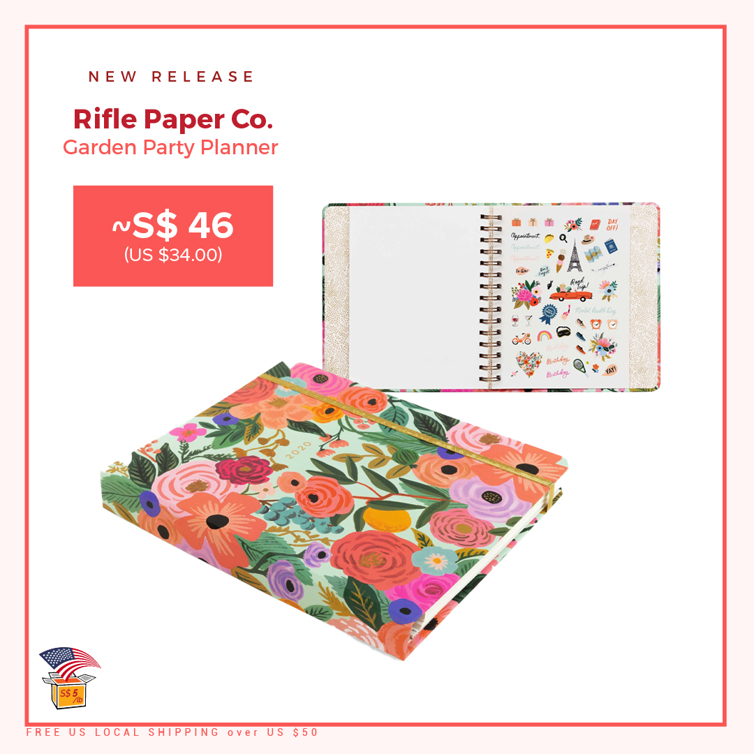 rifle paper co garden party planner