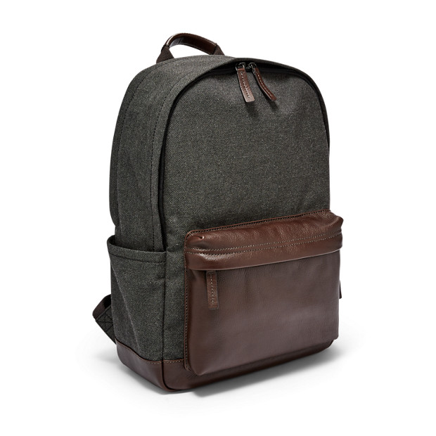 fossil mens leather bag