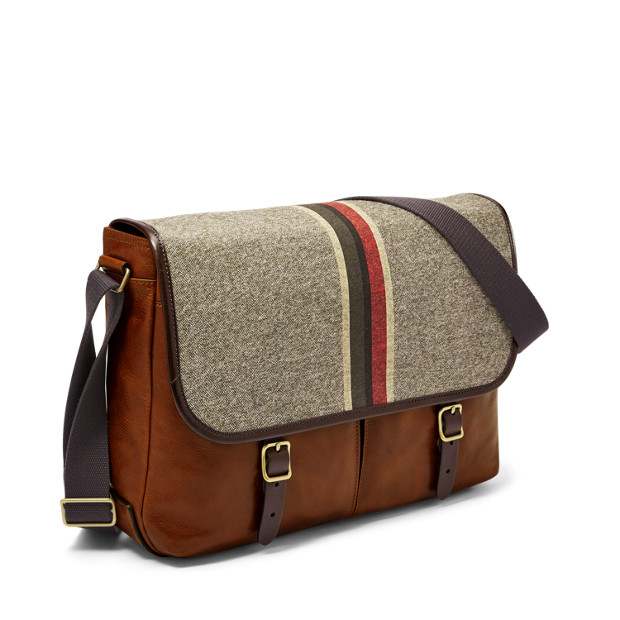 fossil men's travel bag