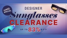 Shop Jomashop and Ship to Singapore! Save Up to 83% on Designer Sunglasses