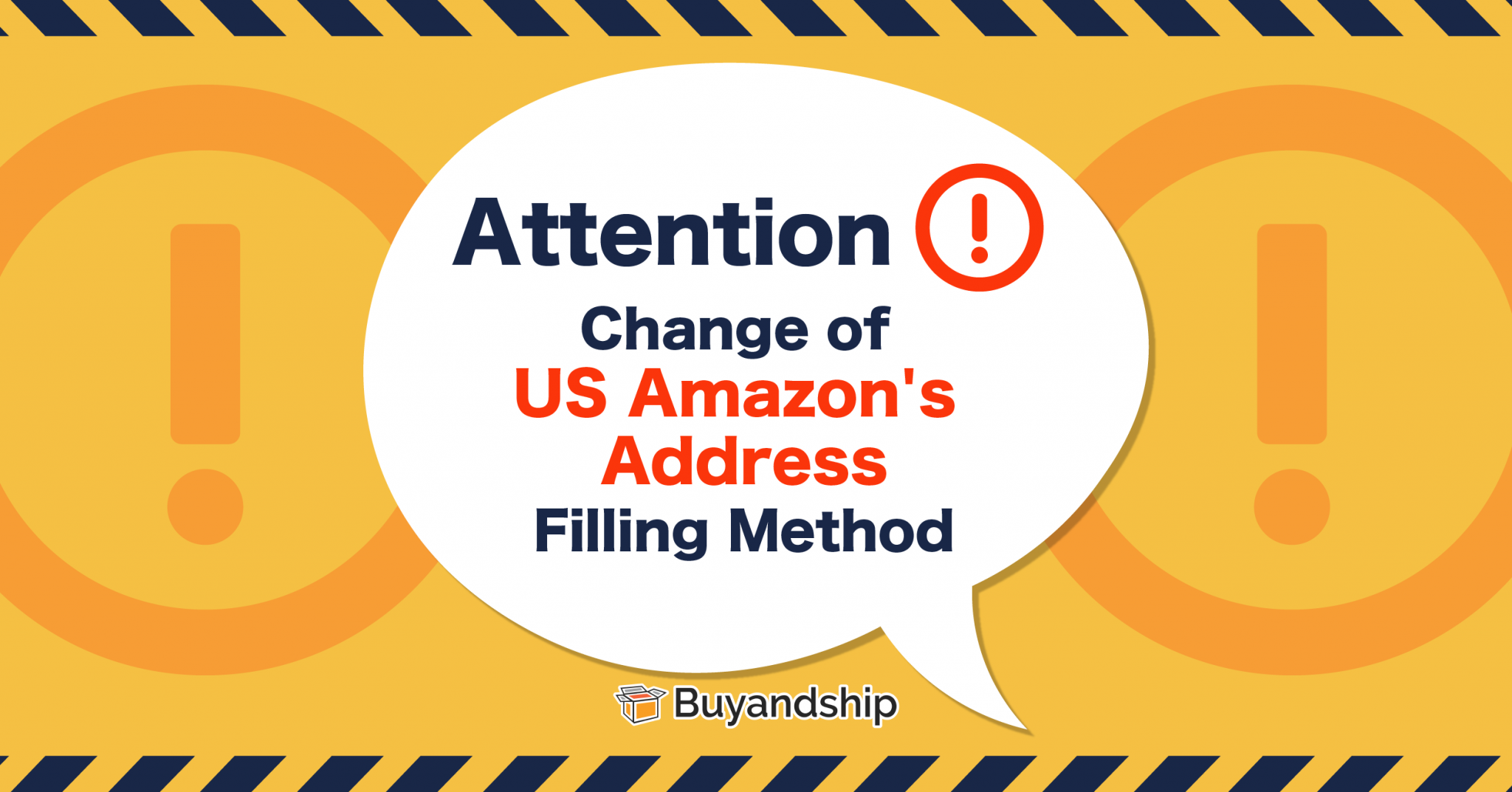 Change of US Amazon’s Address Filling Method Buyandship SG Shop