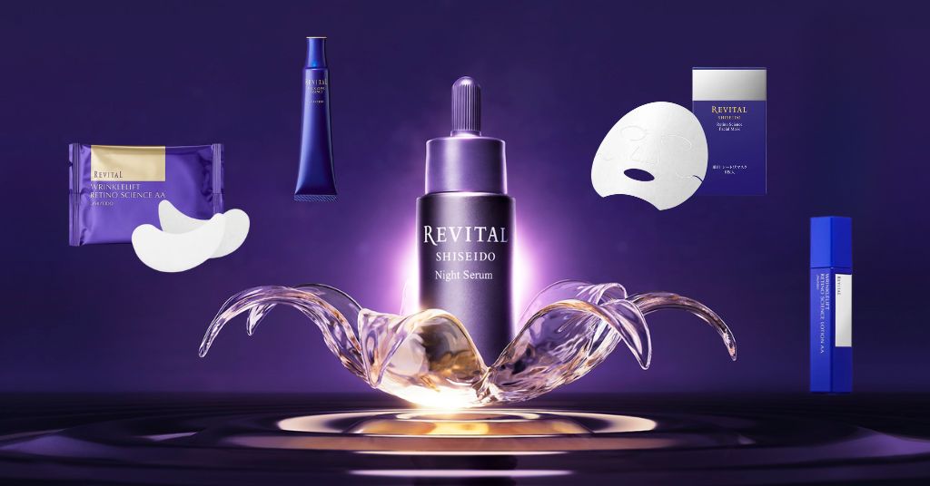 Shiseido Revital Anti-Wrinkle Series - Shop in Japan and Save Up to 52% on Eye Masks, Neck Cream, and Essence Oils!
