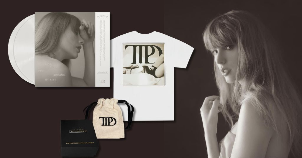 Attention Swifties! Shop Taylor Swift's "TTPD" LP, T-Shirts, and More for Up to 57% Off Locally!