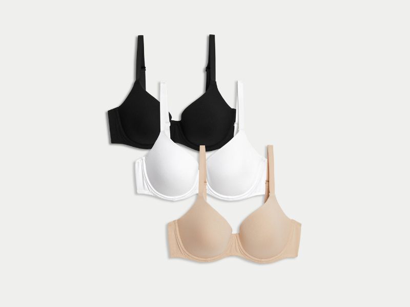 Recommended item：3pk Wired Full Cup T-Shirt Bras A-E