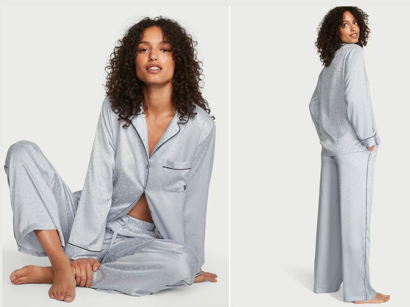 VICTORIA'S SECRET - Satin Long Pajama Set