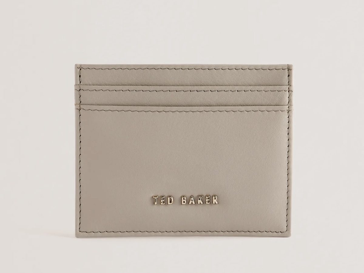 Garcina Branded Leather Card Holder