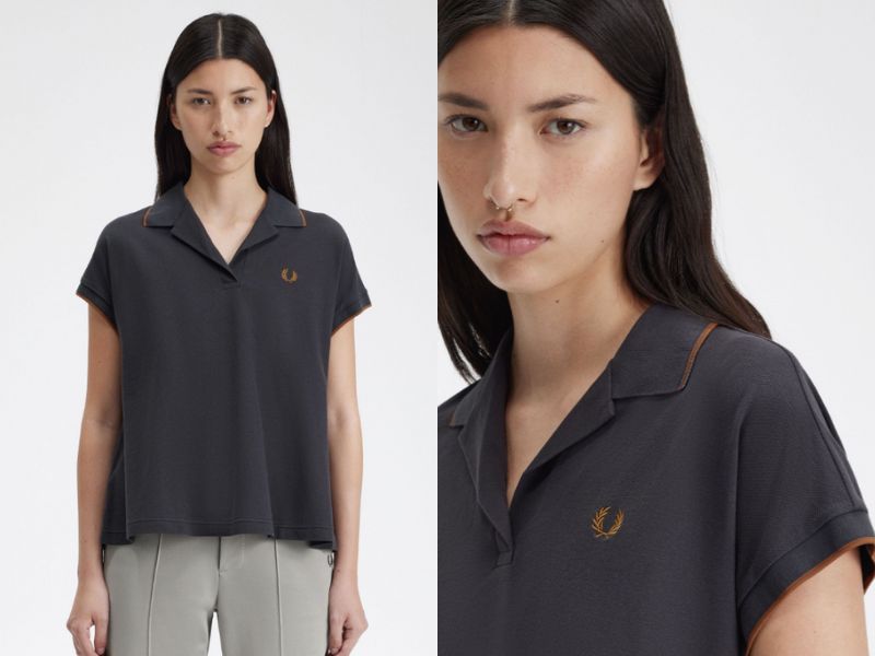 Fred Perry Open Collar Polo Shirt