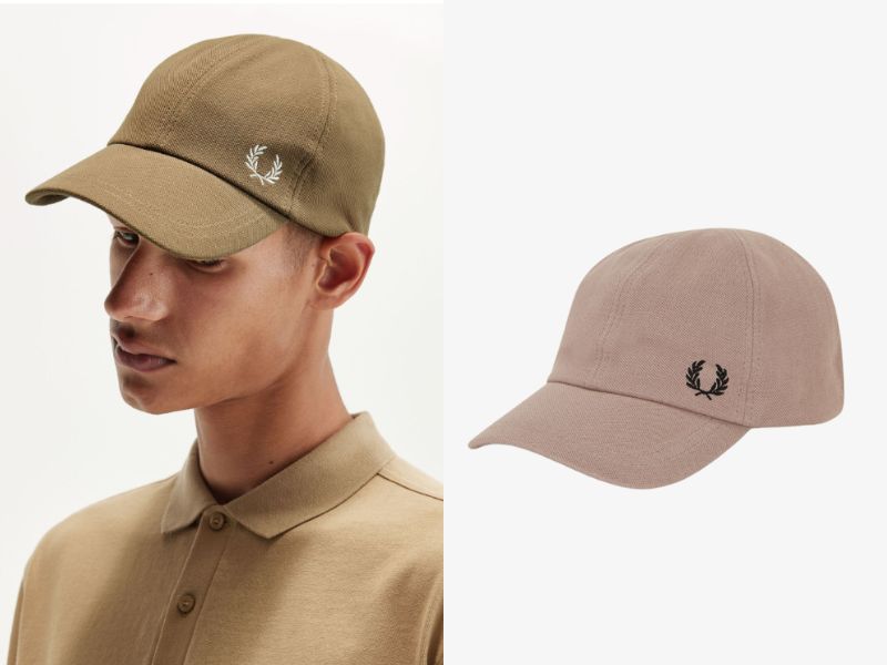 Fred Perry Cotton Pique Cap