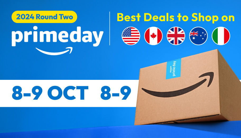 Best Deals to Shop from Amazon US/UK/AU/IT/CA During Amazon Prime Day 2024!