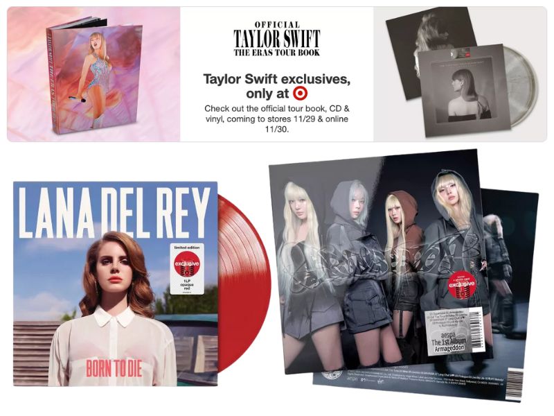 Target Exclusive CD and Vinyl