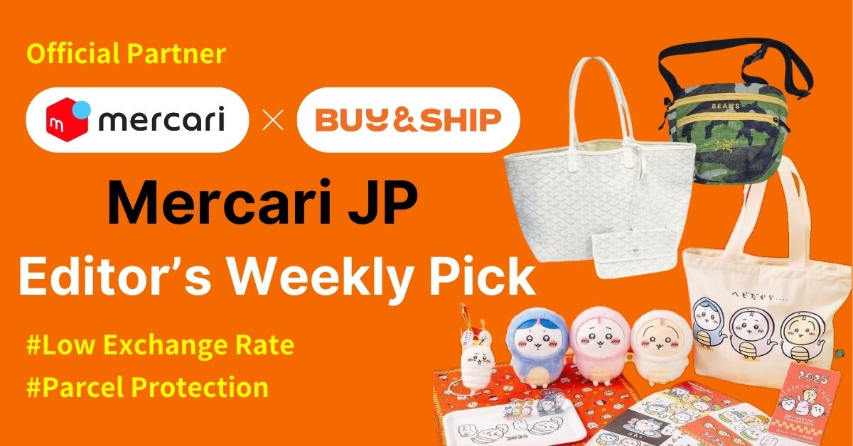 Mercari JP Weekly Picks: ARC'TERYX x BEAMS Lucky Bag, GOYARD TOTE from S$70!