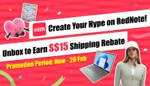 Share Your Buy&Ship Haul on Xiaohongshu & Get S$15 in Shipping Credits!